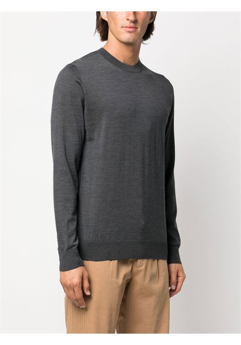 Grey ribbed-knit sweatshirt Golden Goose - men GOLDEN GOOSE | GMP00947P00066560304